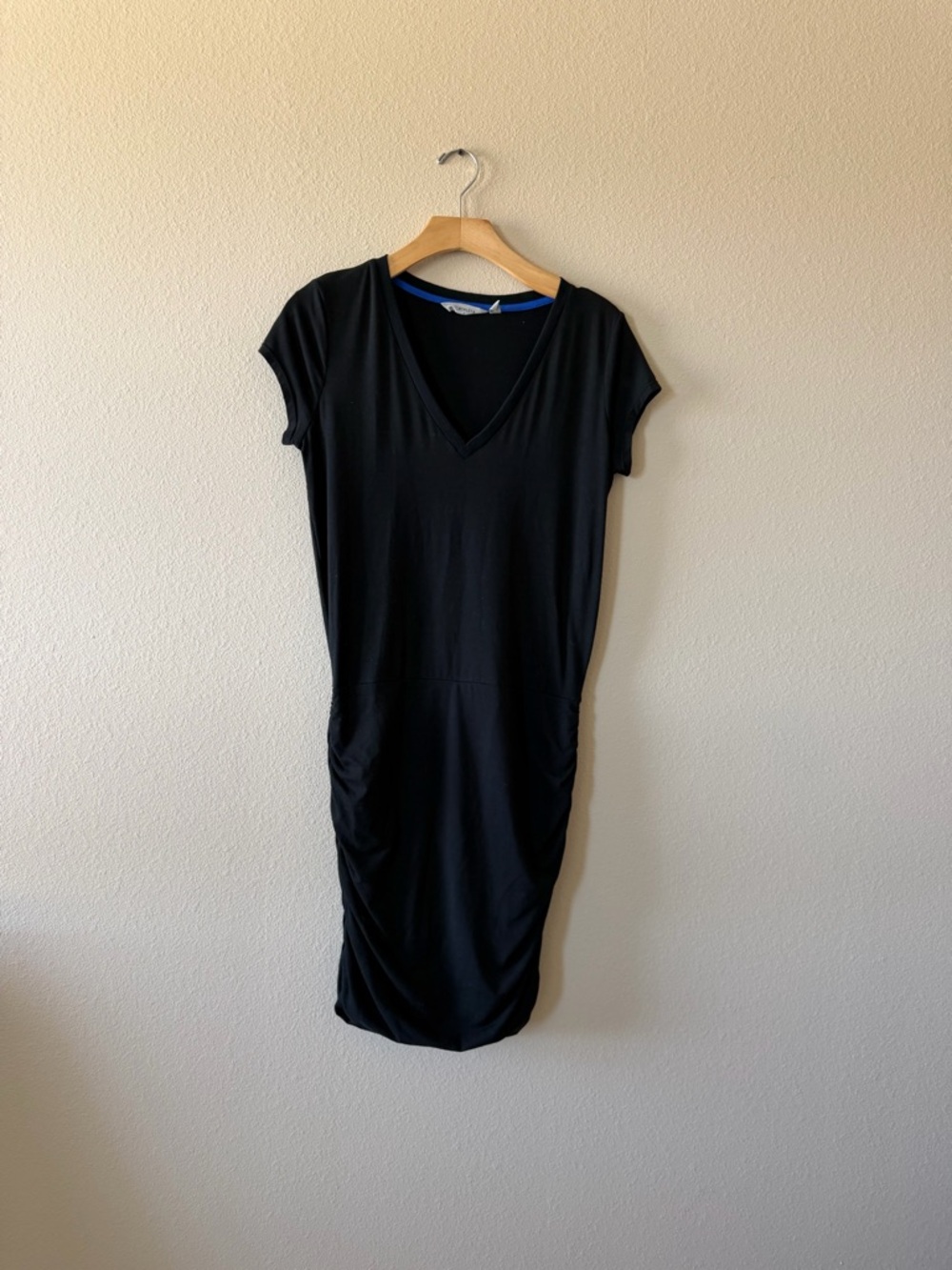 Athlete Topanga T-Shirt Mini Dress with Ruched Bottom